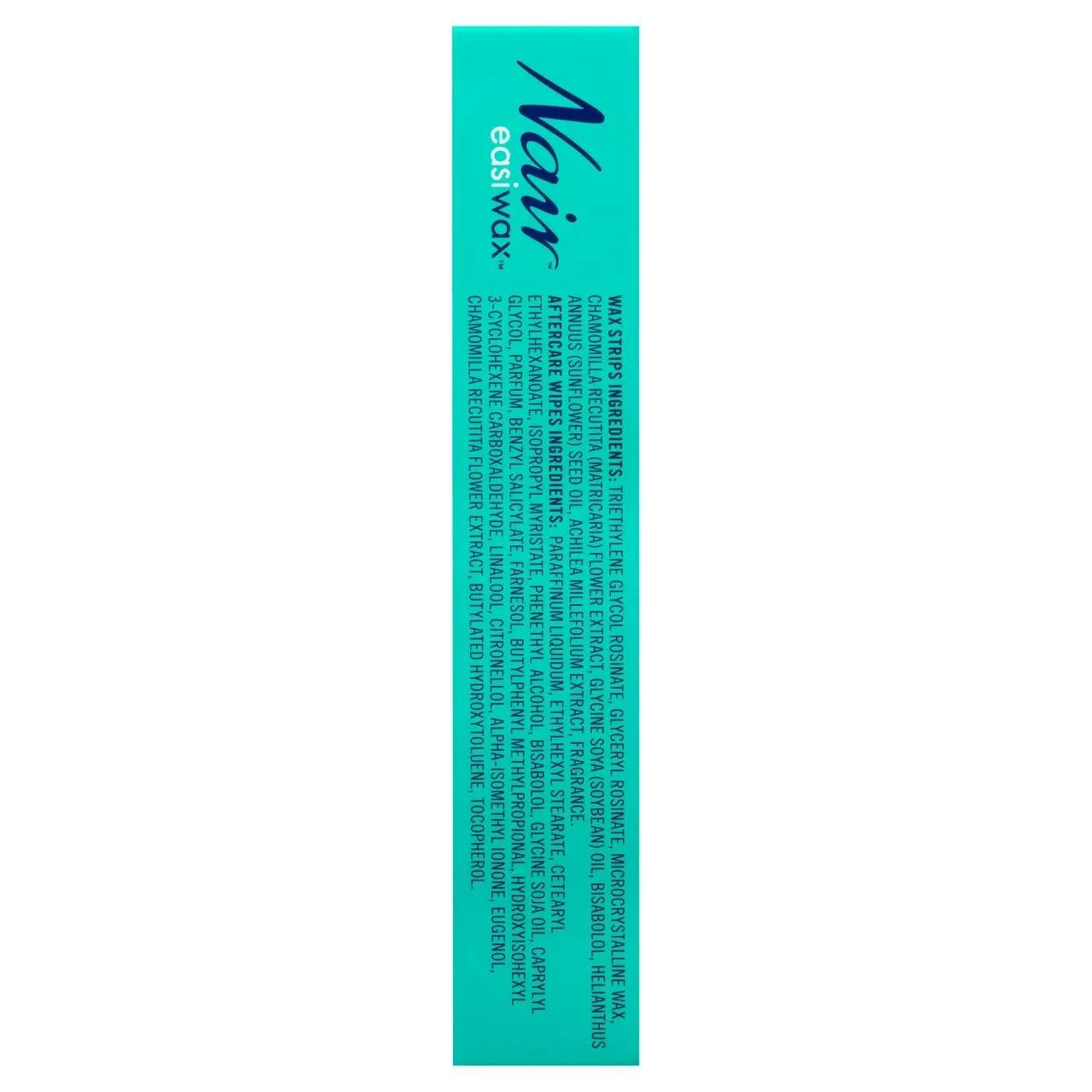 Nair Easiwax Mini Wax Strips | Clear Strip | 20 pack | Face & Bikini