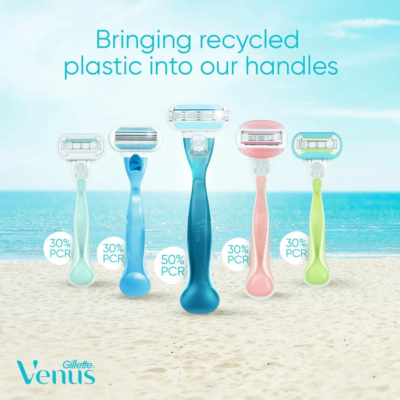 Gillette Venus Deluxe Smooth Swirl & Platinum Refill Blades 4 count