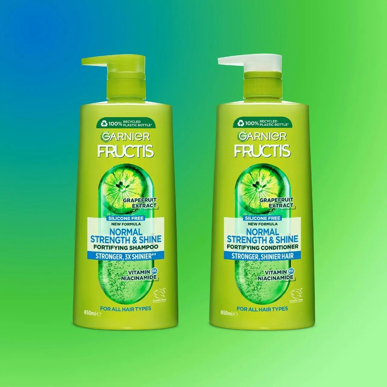 Garnier Fructis Normal Strength & Shine Conditioner 850ml for Normal Hair