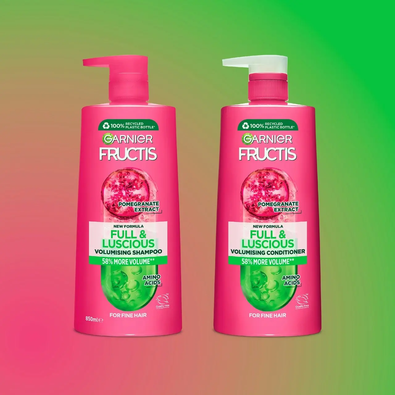 Garnier Fructis Full & Luscious Conditioner 850ml