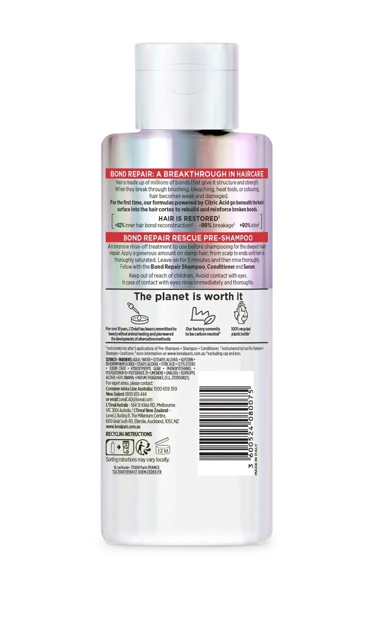 L'Oreal Paris Elvive Bond Repair Pre-Shampoo 200ml