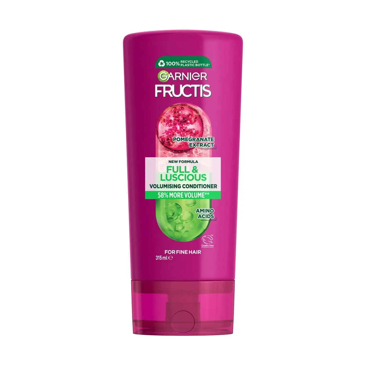 Garnier Fructis Full & Luscious Conditioner 315ml for Fine Hair