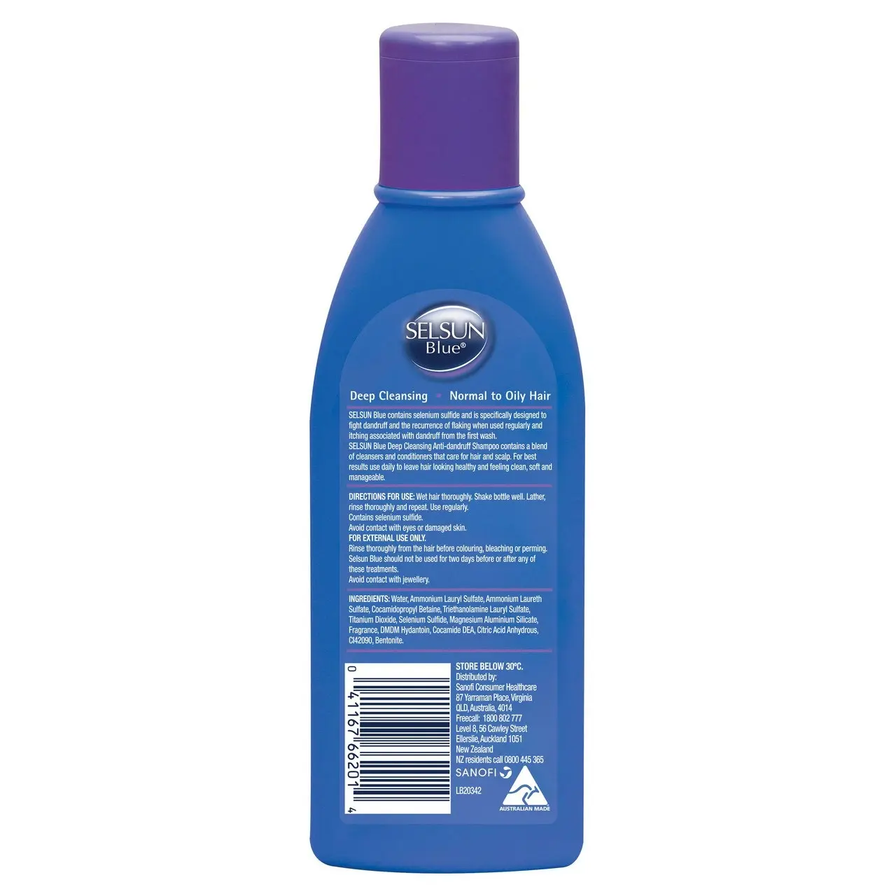 Selsun Blue Deep Cleansing Anti-Dandruff Shampoo 200mL