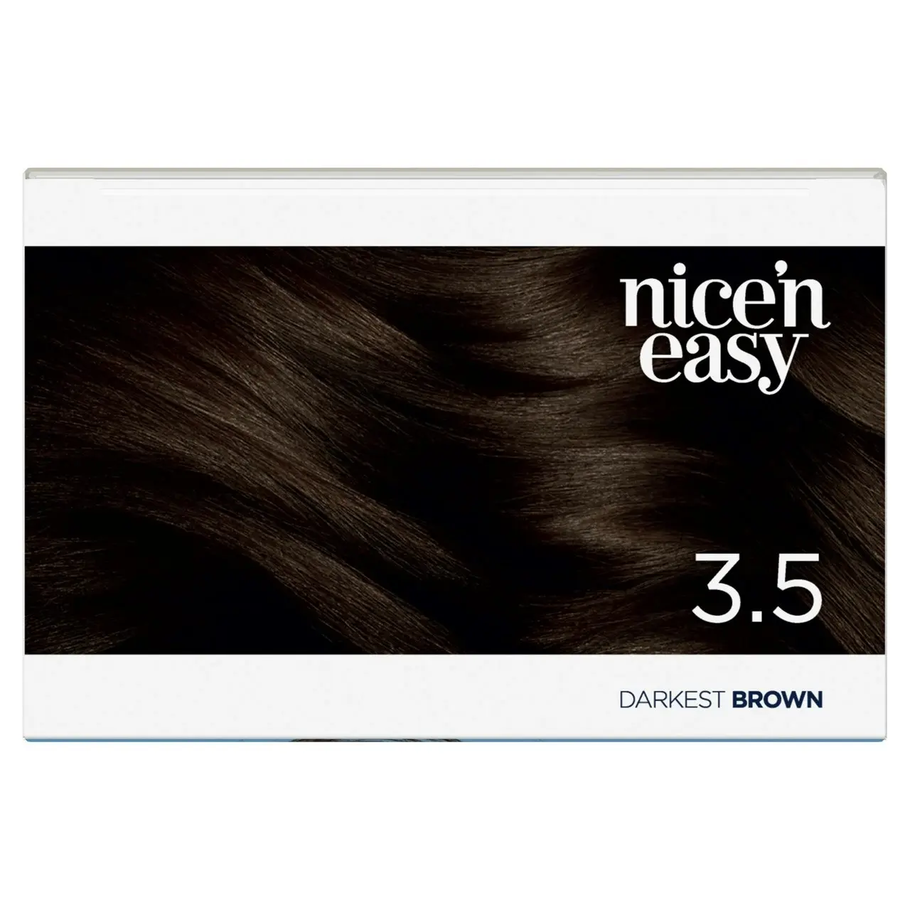 Clairol Nice 'N Easy 3.5 Natural Darkest Brown Permanent Hair Colour