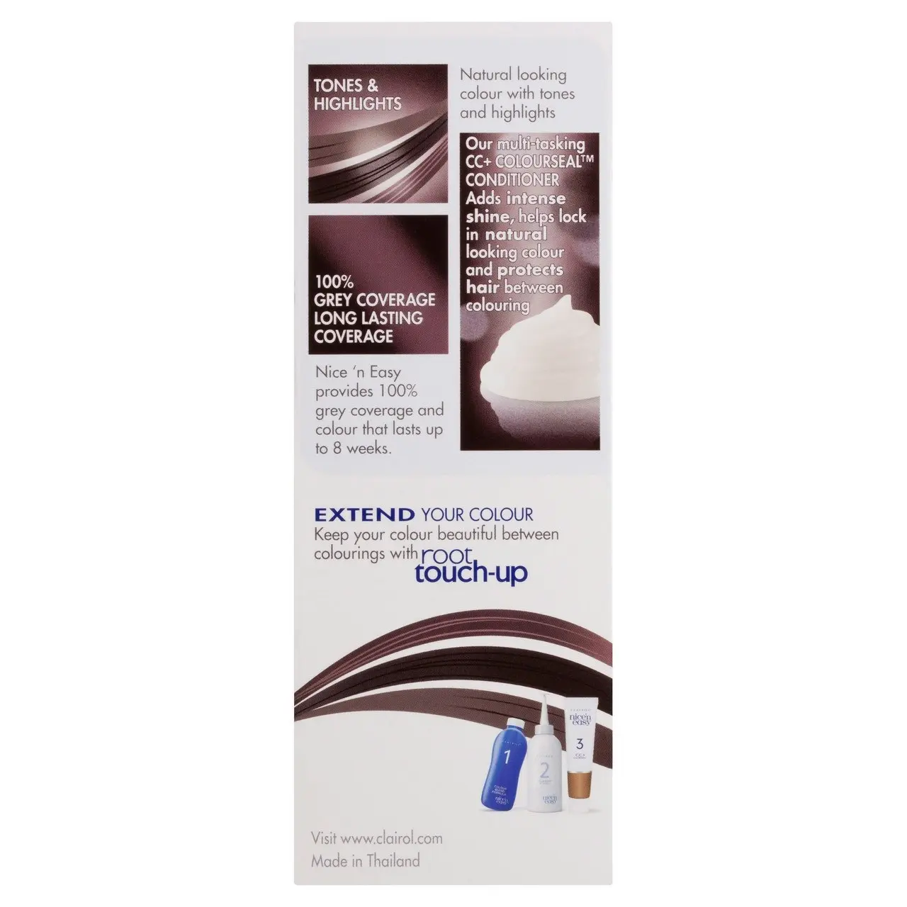 Clairol Nice 'N Easy 2 Natural Black Permanent Hair Colour