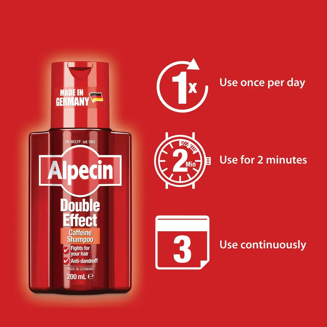 Alpecin Double Effect Shampoo 200ml