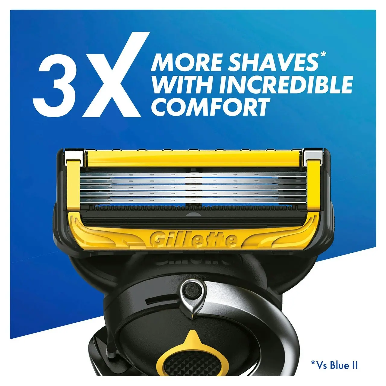 Gillette Fusion Proshield Flexball Razor Handle + 2 Cartridges, Shave Care