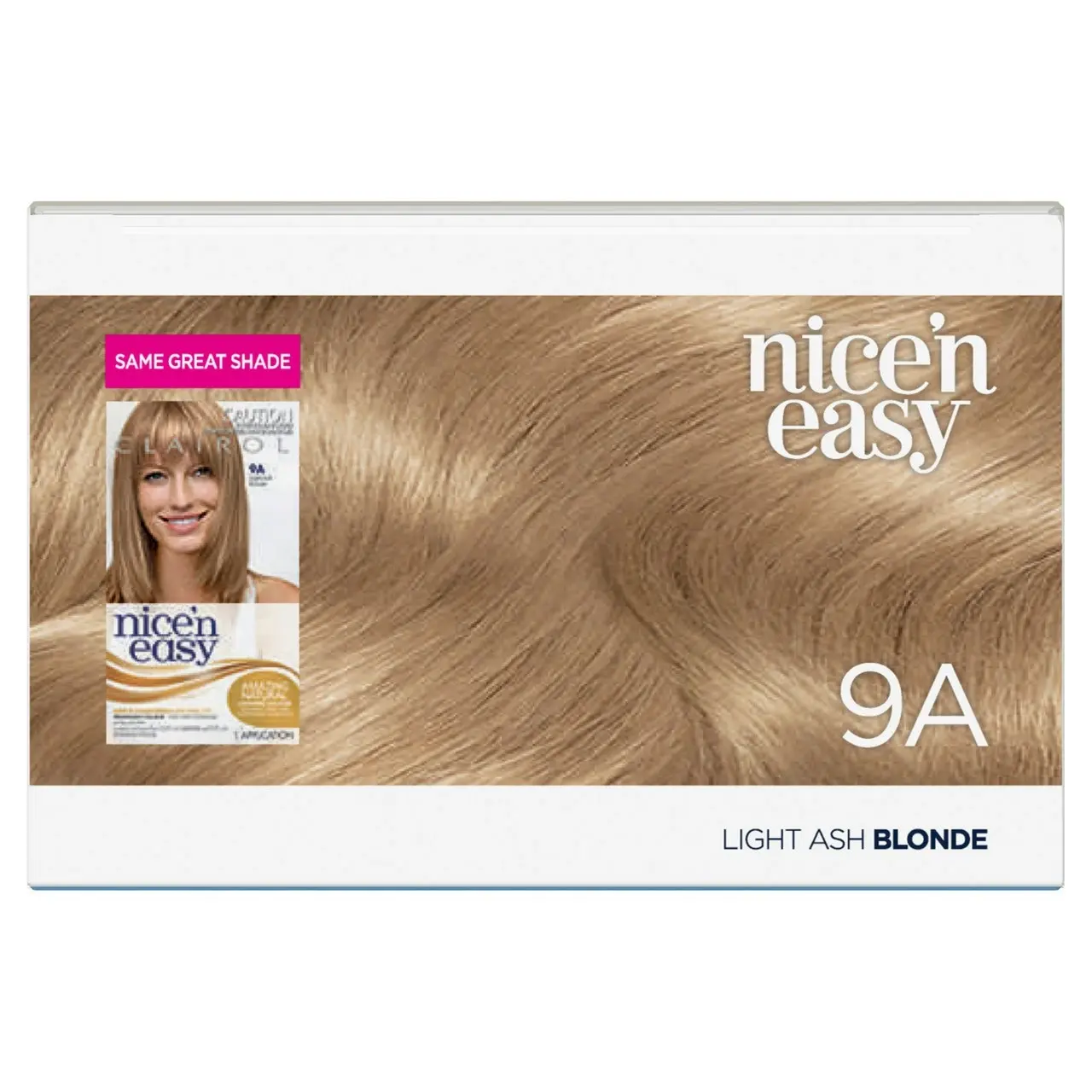 Clairol Nice 'N Easy 9A Natural Light Ash Blonde Permanent Hair Colour