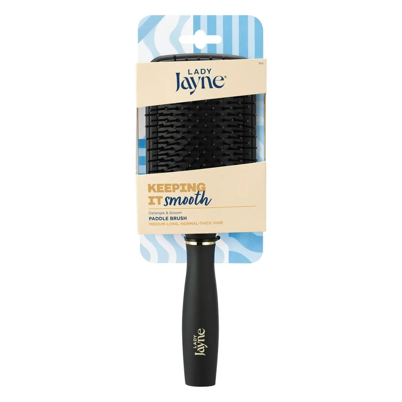 Lady Jayne Paddle Brush Nylon Pin Ball Tipped Bristles Large