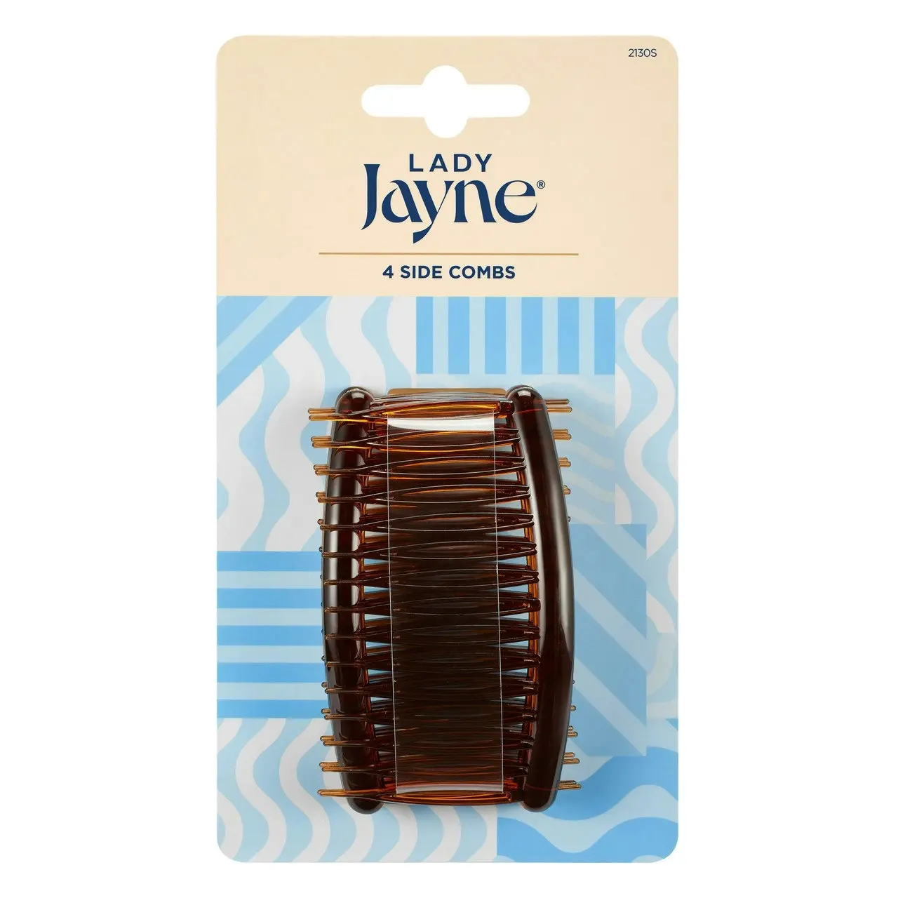 Lady Jayne Shell Side Comb - Pk4