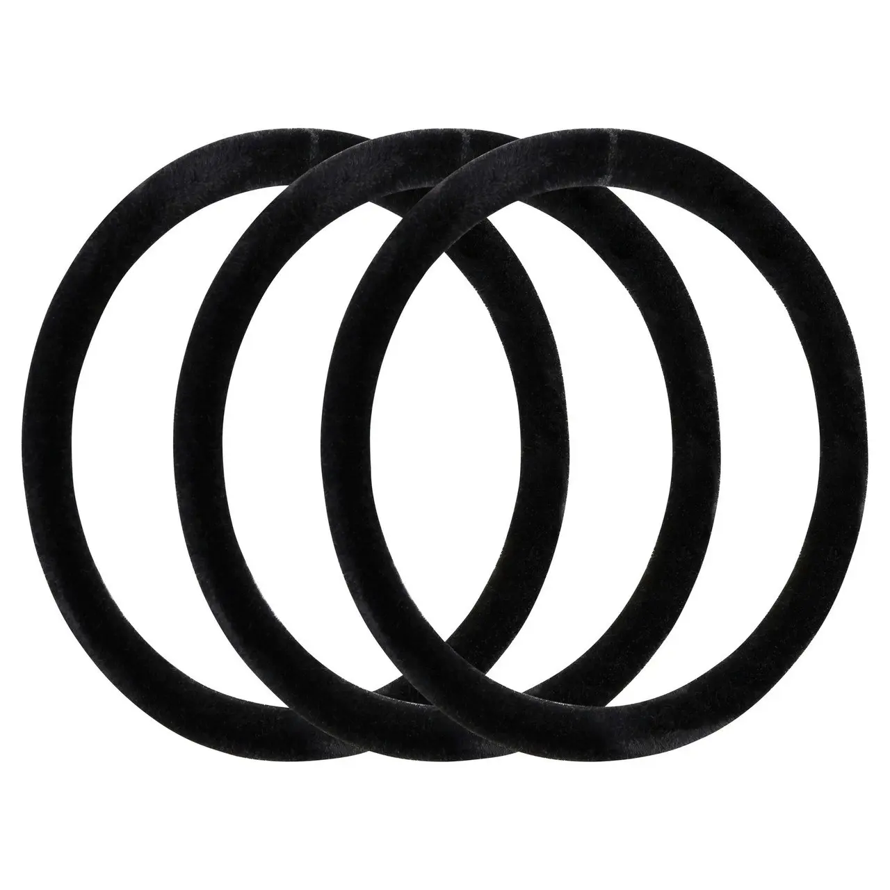 Lady Jayne Smoothies Black Luxury Elastics - 8 Pk