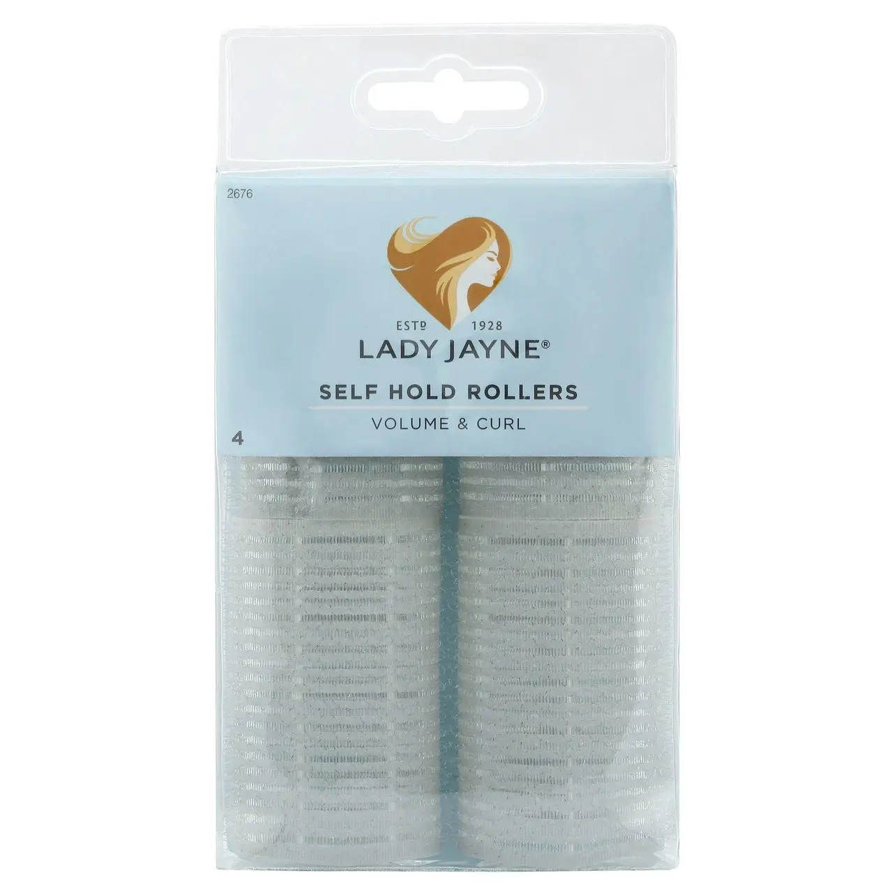 Lady Jayne Extra Large Self-holding Rollers - 4 Pk