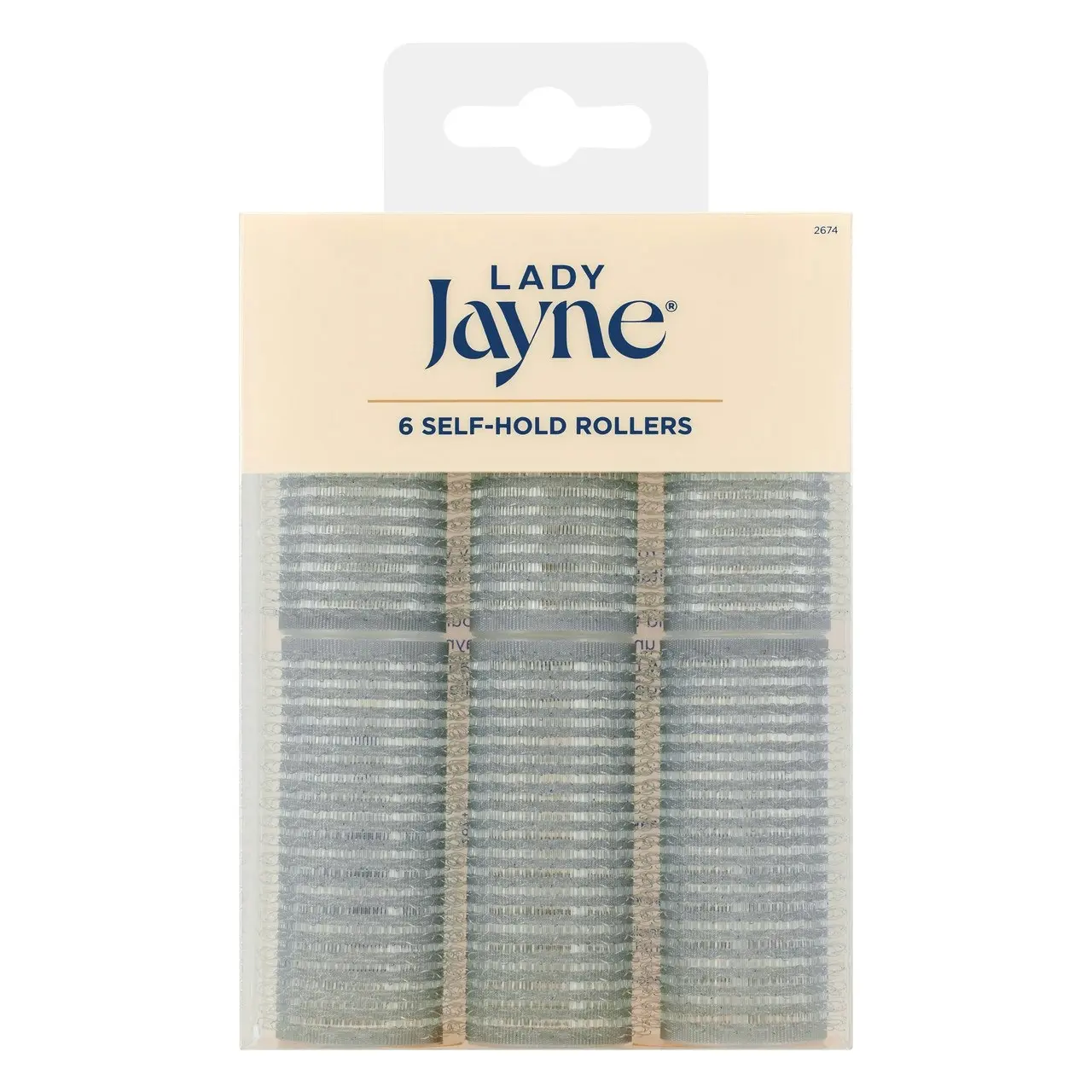 Lady Jayne Medium Self-holding Rollers - 6 Pk