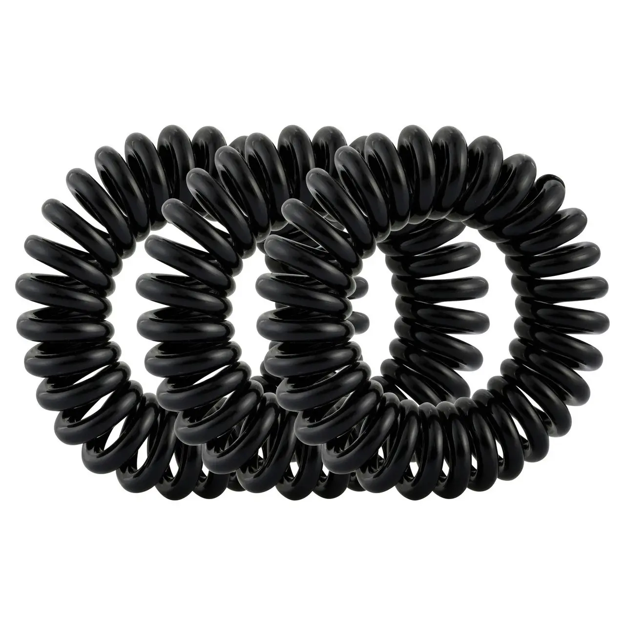 Lady Jayne Style Guards Black Kink Free Spirals - 8 Pk