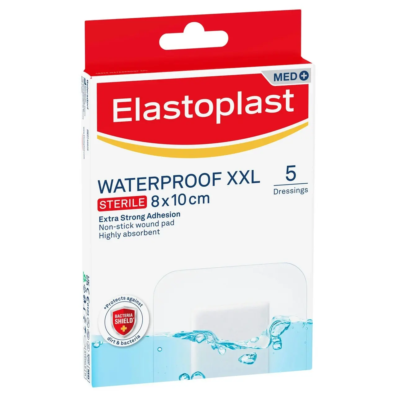 Elastoplast Waterproof XXL 5 Dressings