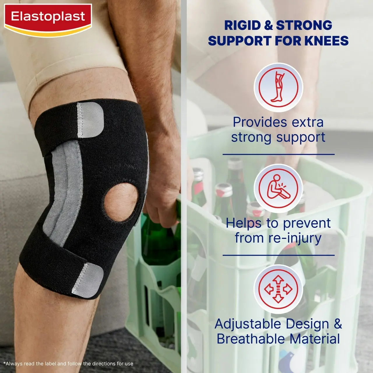 Elastoplast Sport Functional Knee Brace Large