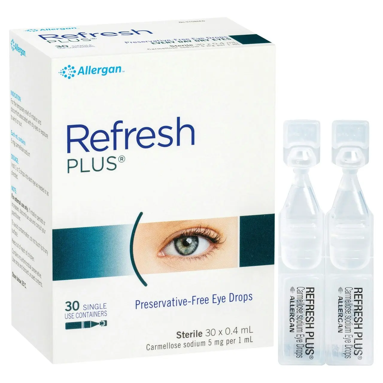 Refresh Plus Eye Drops 30 x 0.4 mL