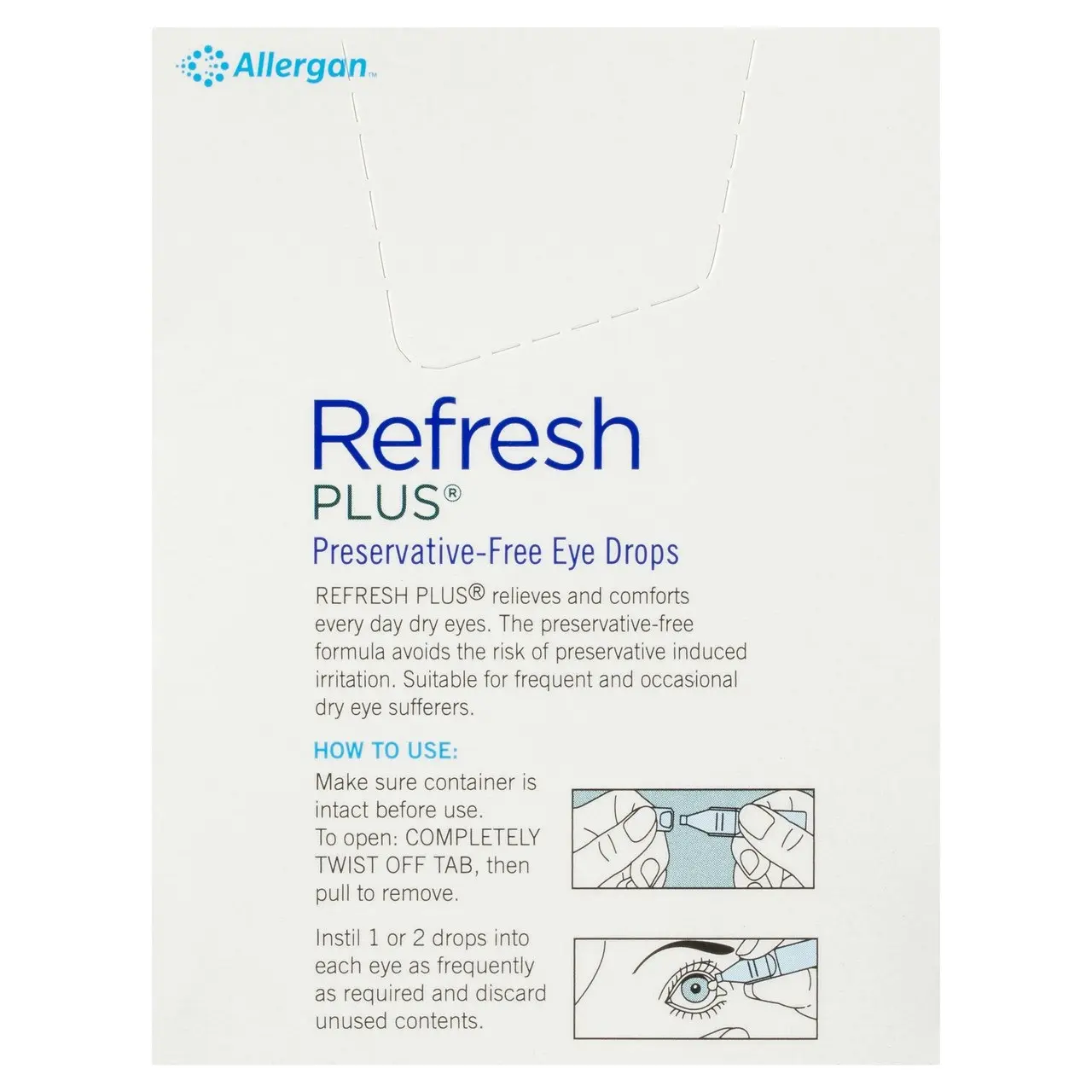 Refresh Plus Eye Drops 30 x 0.4 mL