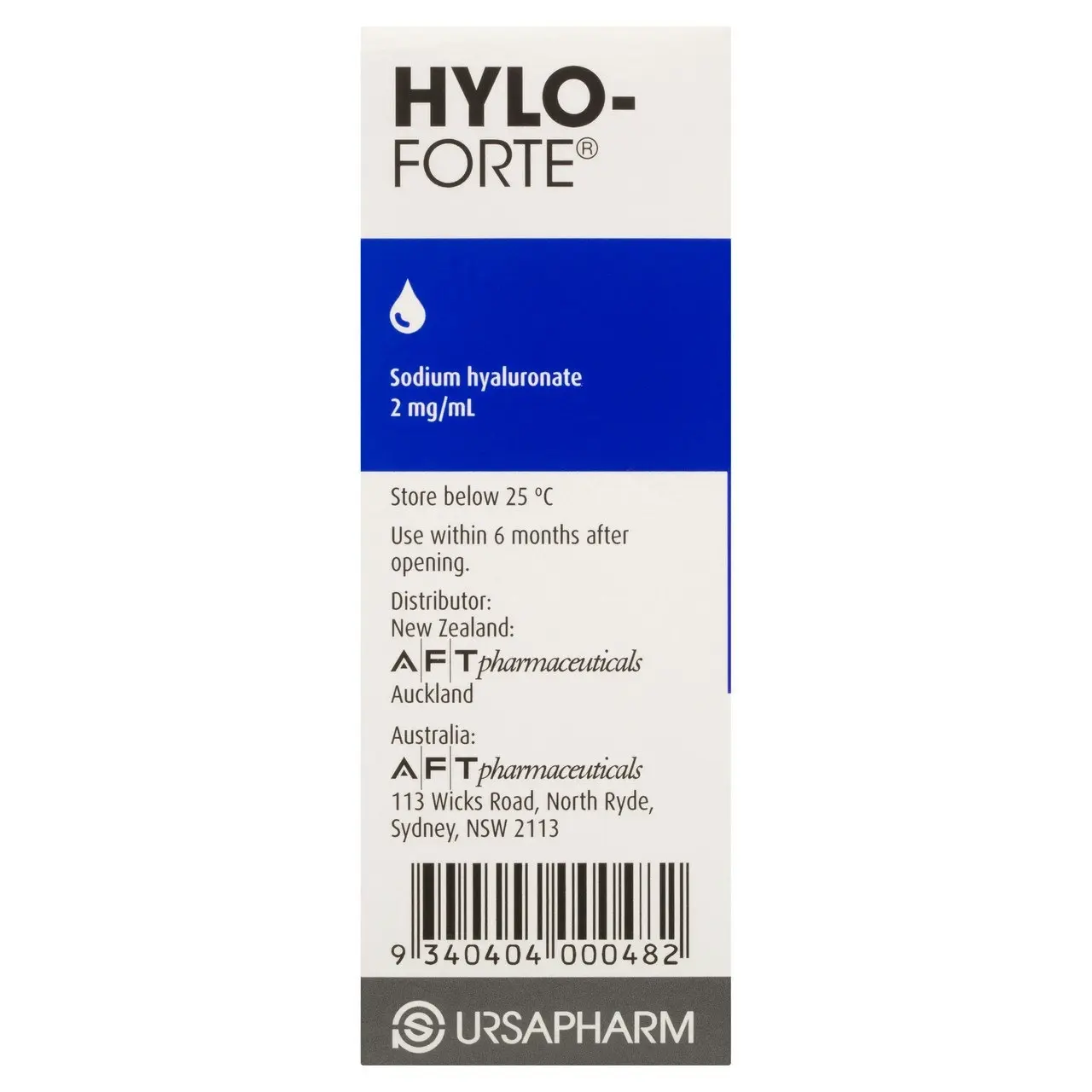 Hylo-Forte(R) Lubricating Eye Drops 10mL