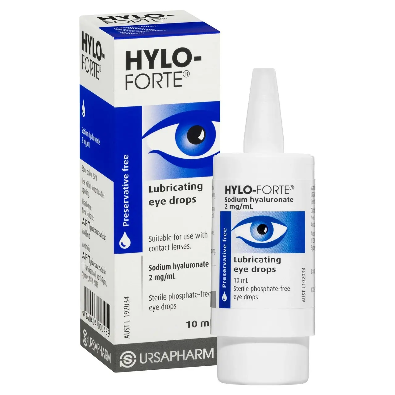 Hylo-Forte(R) Lubricating Eye Drops 10mL