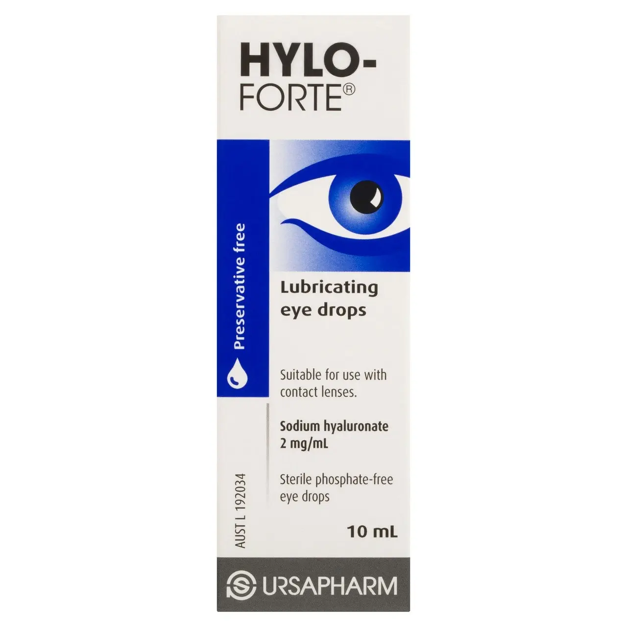 Hylo-Forte(R) Lubricating Eye Drops 10mL