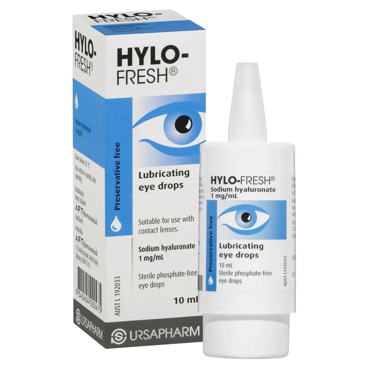 Hylo-Fresh(R) Lubricating Eye Drops 10mL