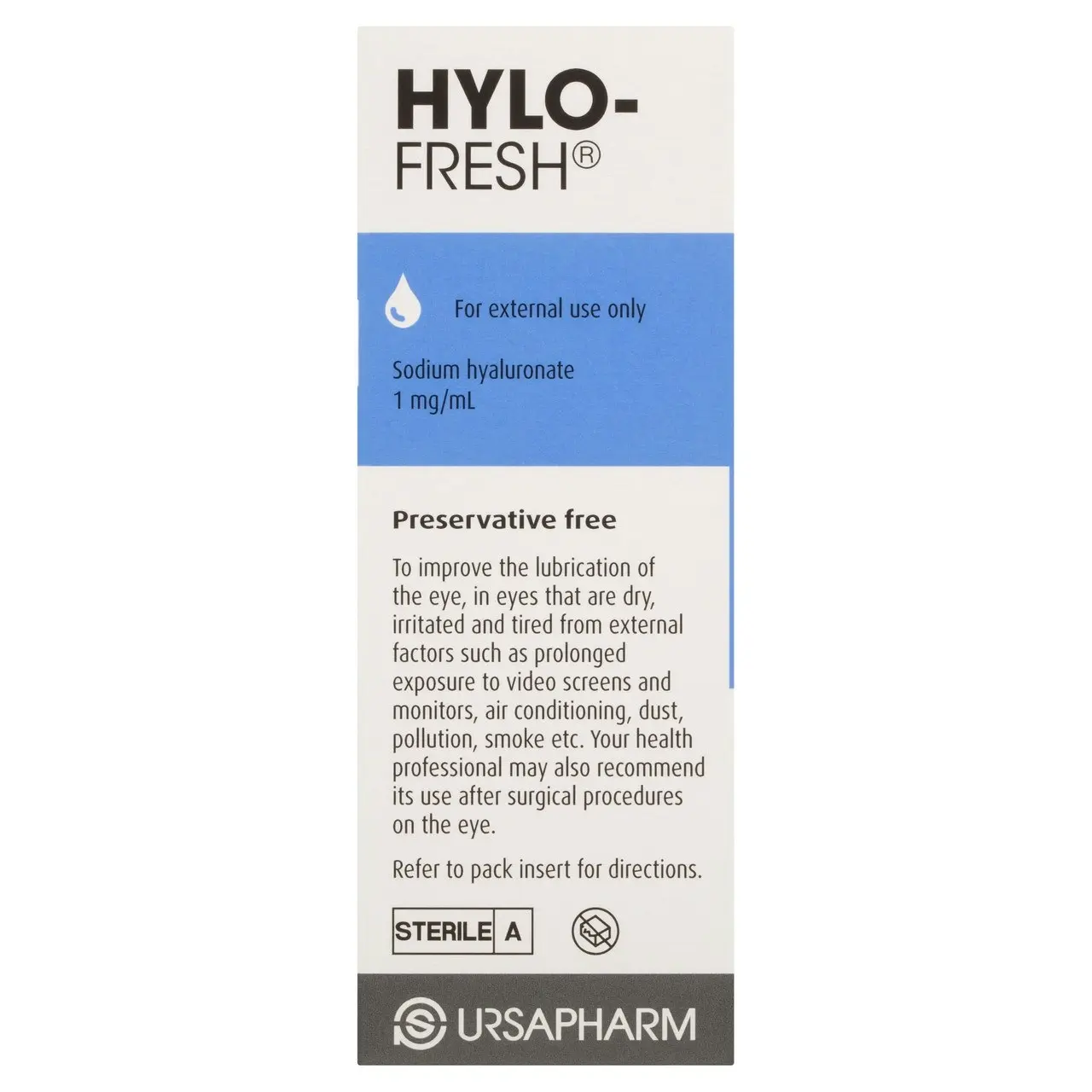 Hylo-Fresh(R) Lubricating Eye Drops 10mL