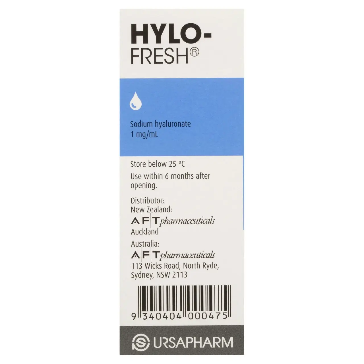 Hylo-Fresh(R) Lubricating Eye Drops 10mL