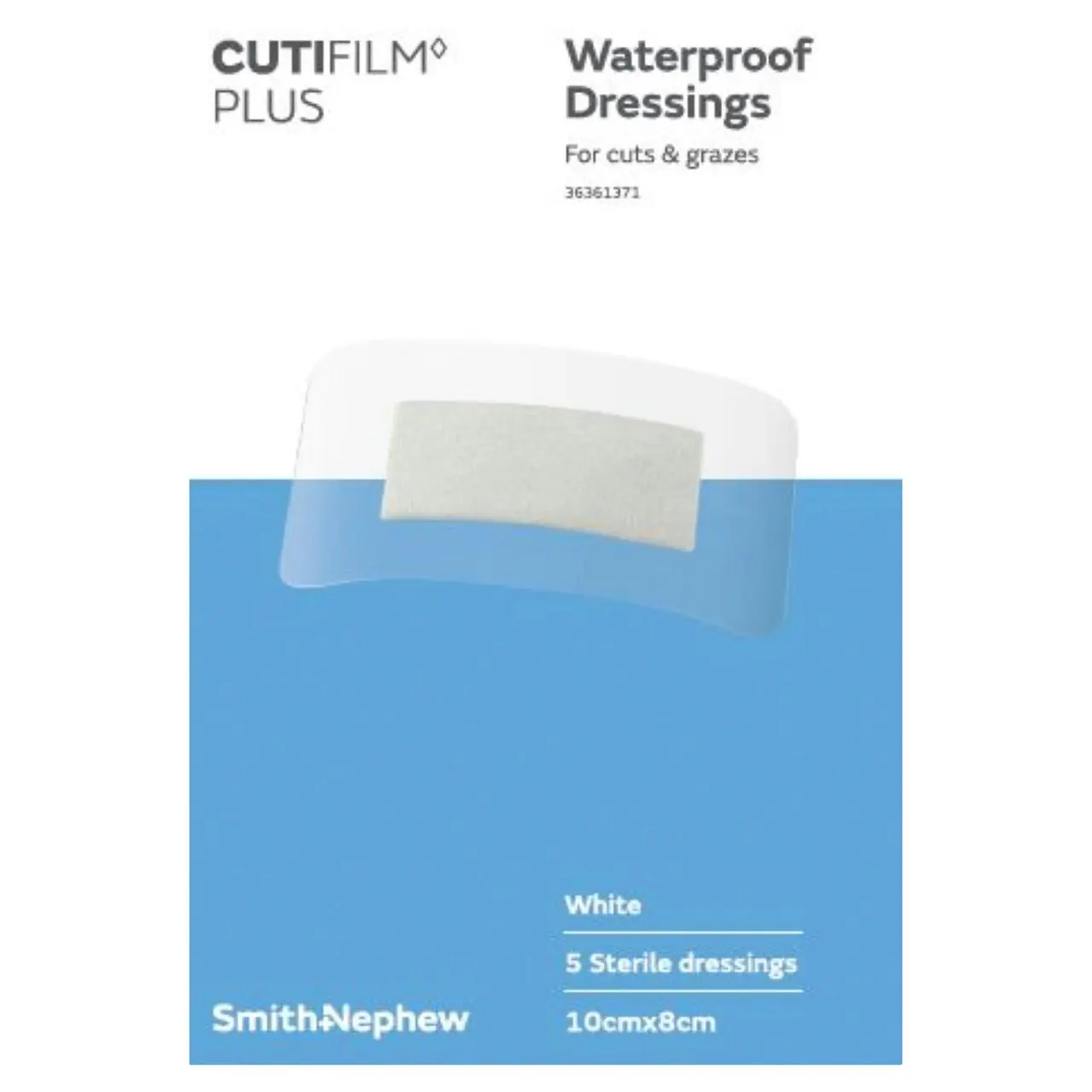 CUTIFILM PLUS(TM) Post Operative Dressing 10cm x 8cm Pk5