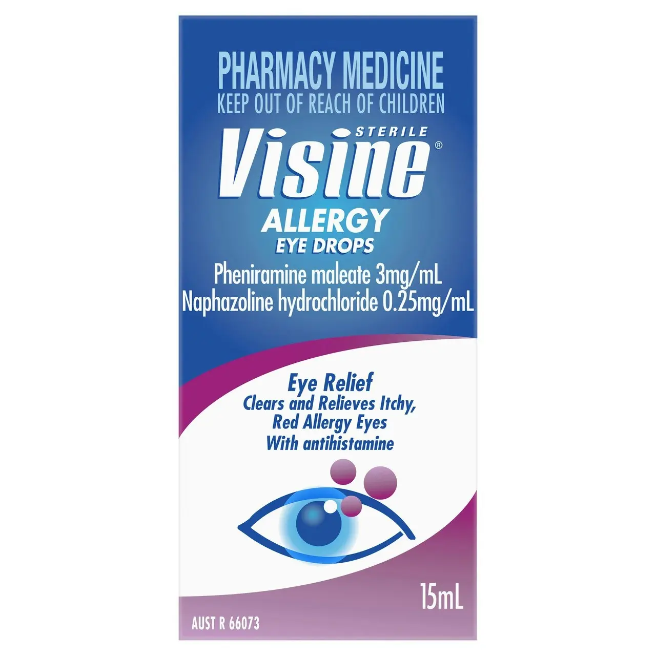 Visine Allergy Eye Drops 15mL