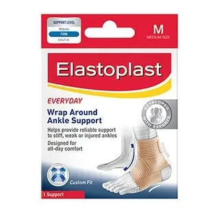 Elastoplast Sport Ankle Support Adjustable Medium 1 Ea