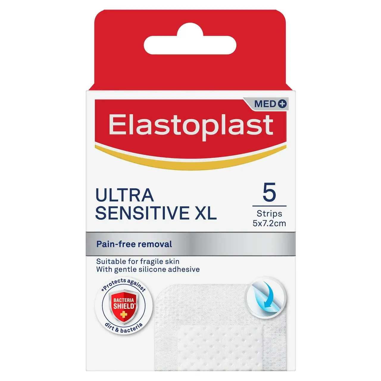 Elastoplast Ultra Sensitive XL Strips 5 Pack