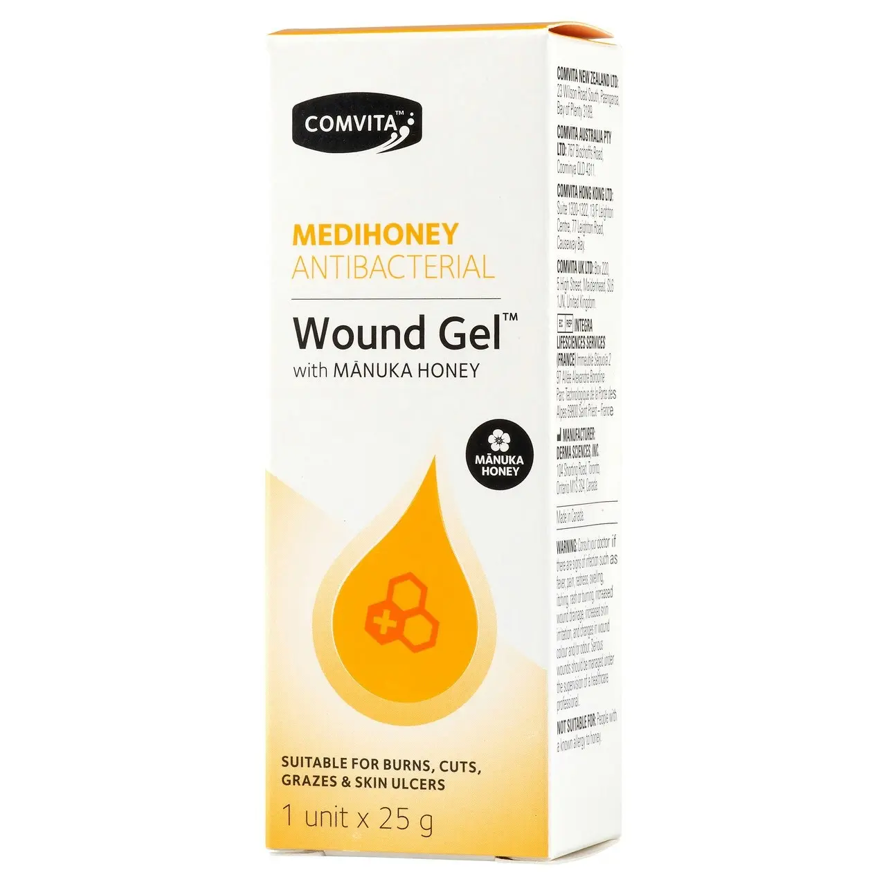 Comvita Medihoney Antibacterial Wound Gel 25g