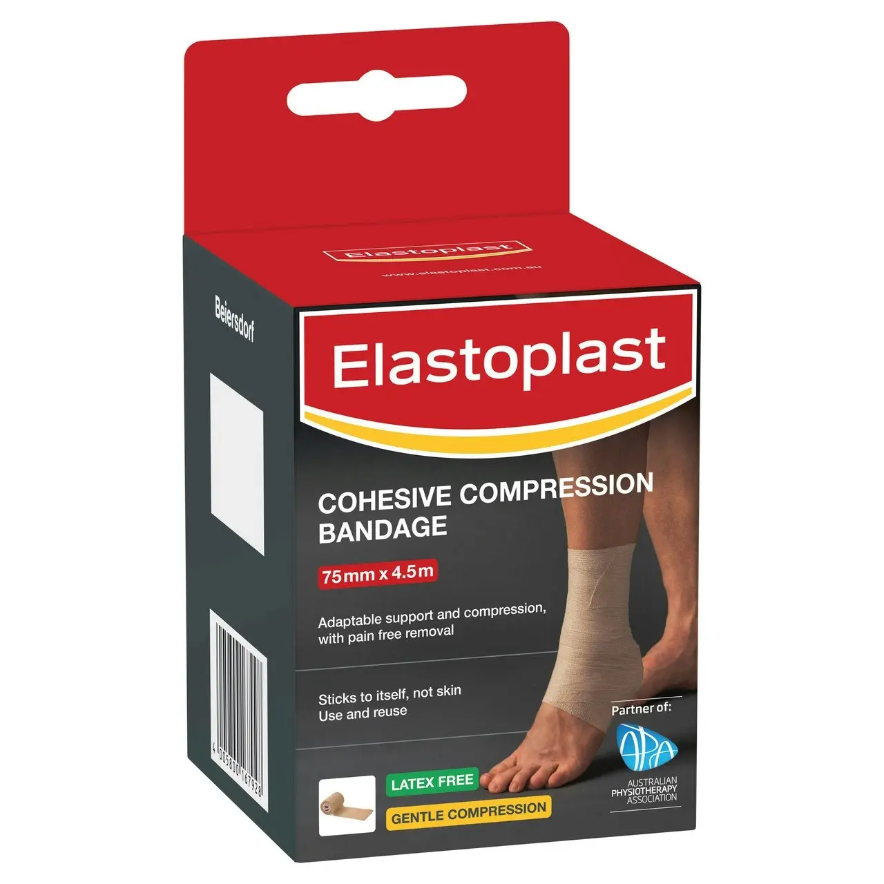 Elastoplast Cohesive Compression Bandage 75mm x 4.5m