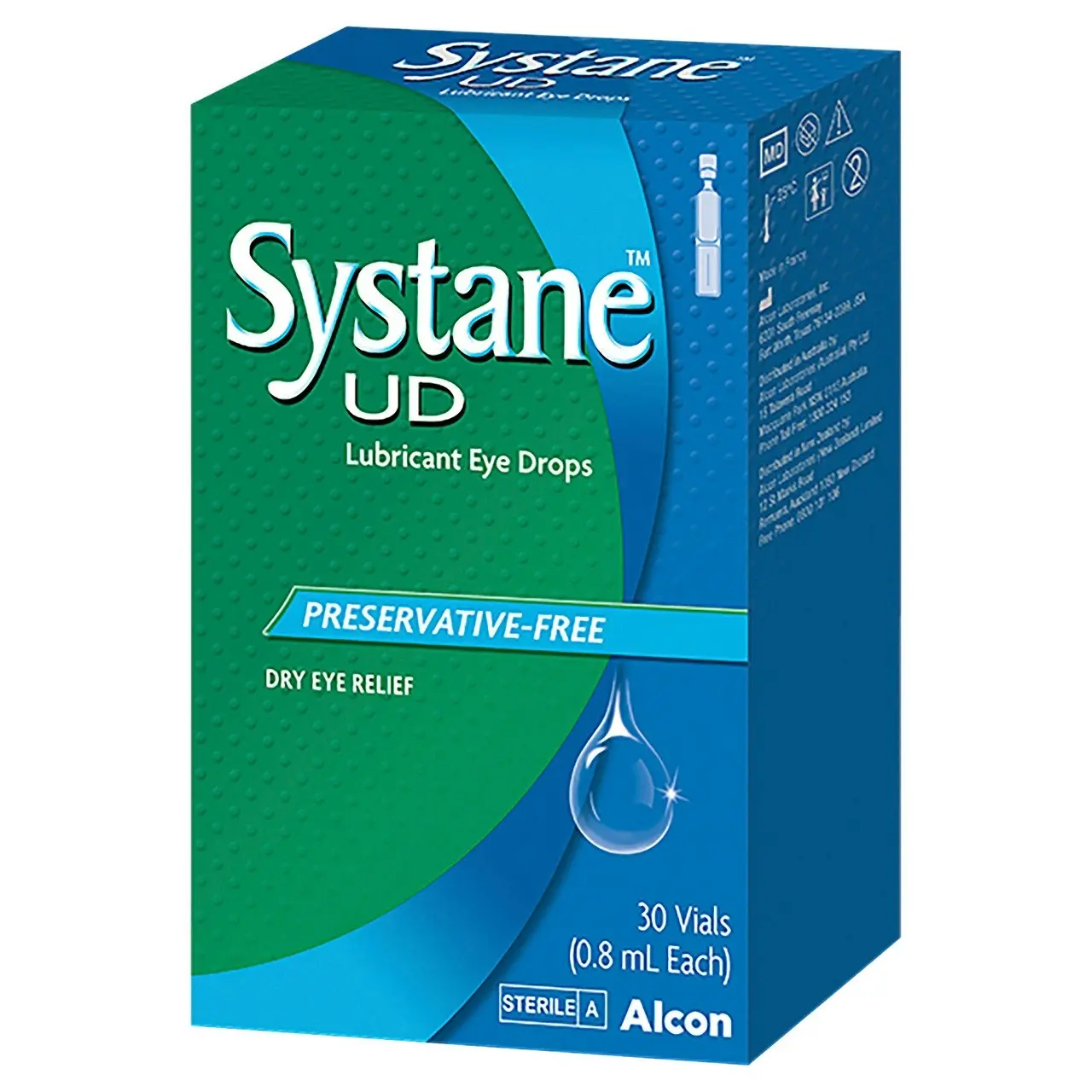 SYSTANE Lubricant Eye Drops 30 x 0.8 mL