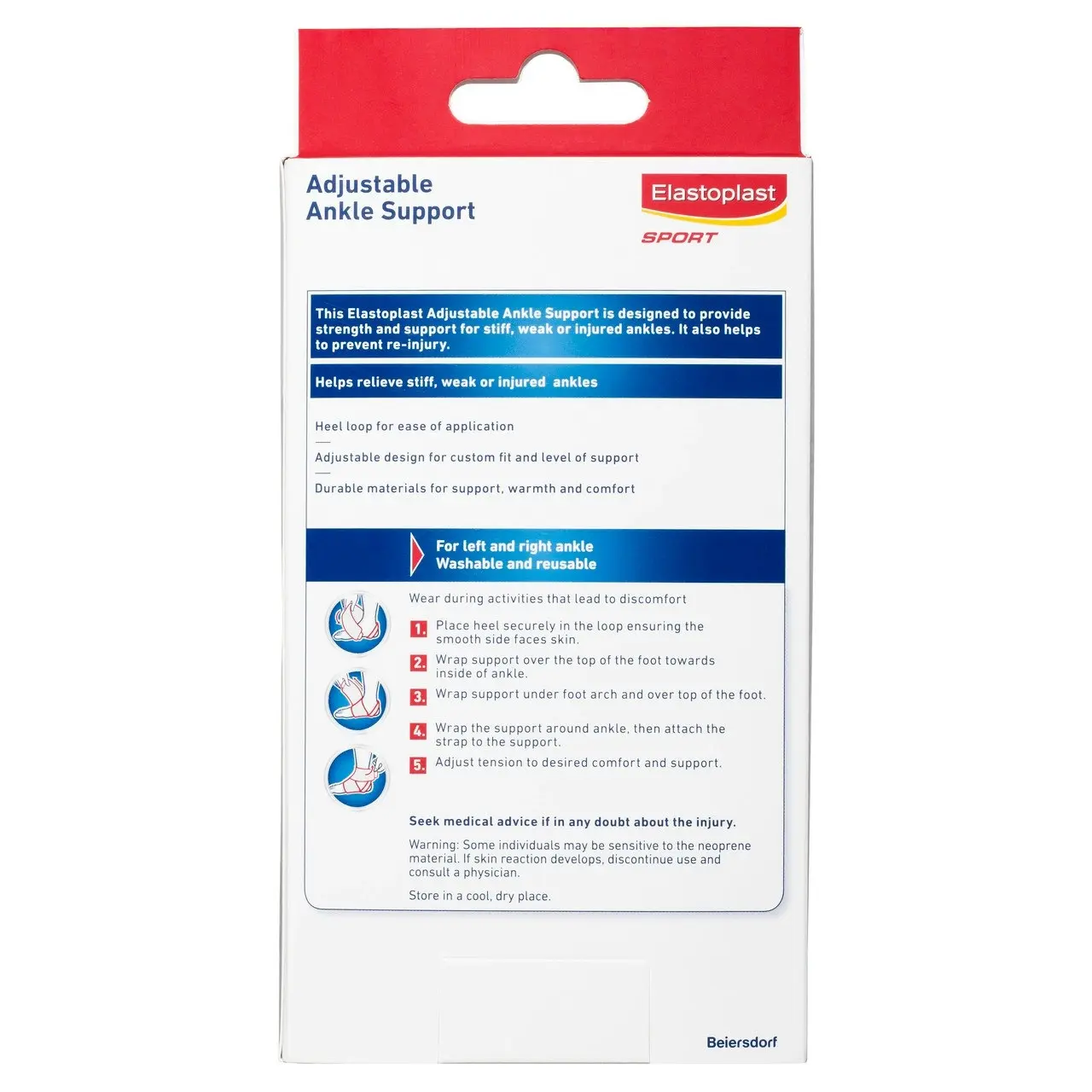 Elastoplast Protective Ankle Support