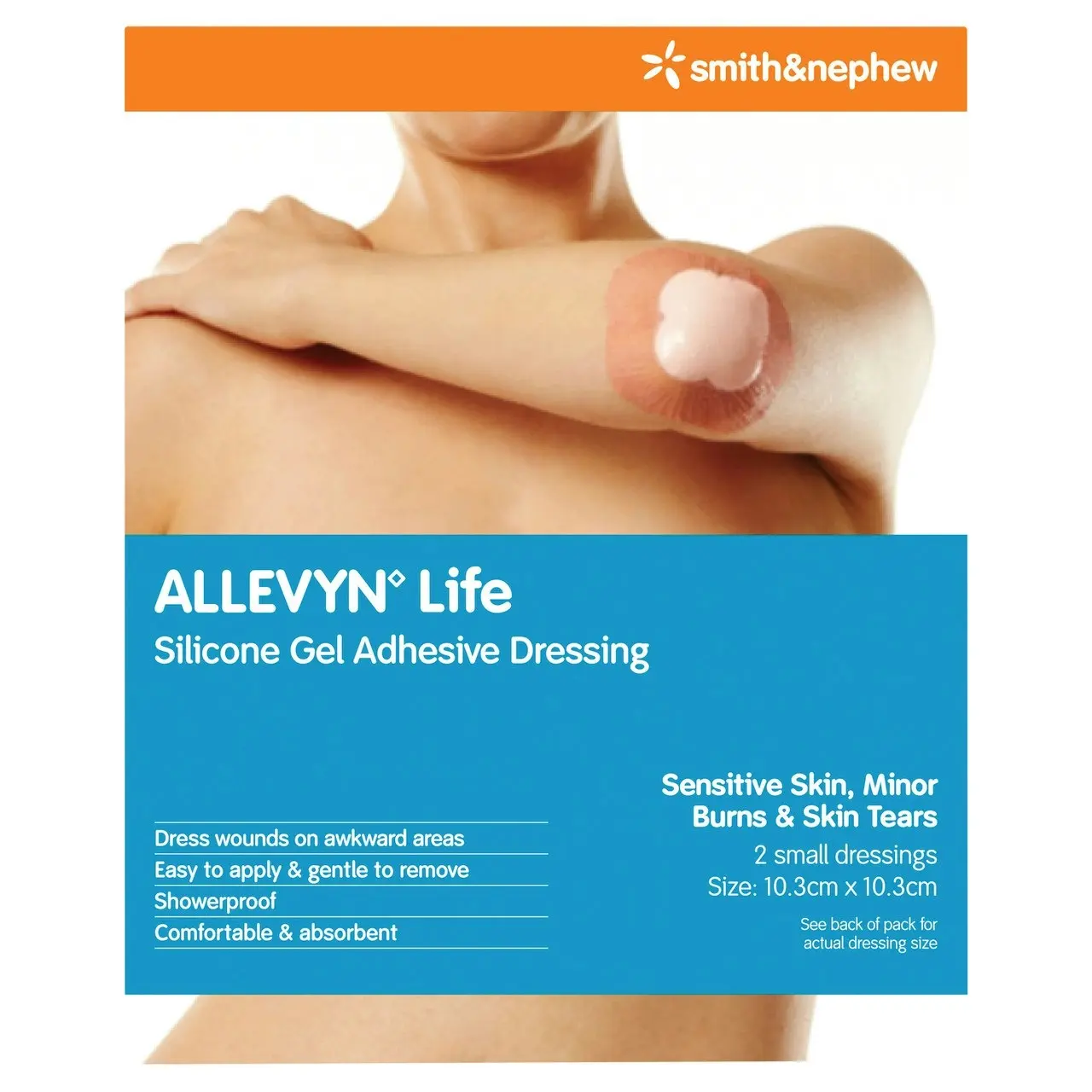 Allevyn Life Sml 10.3cm 2pk