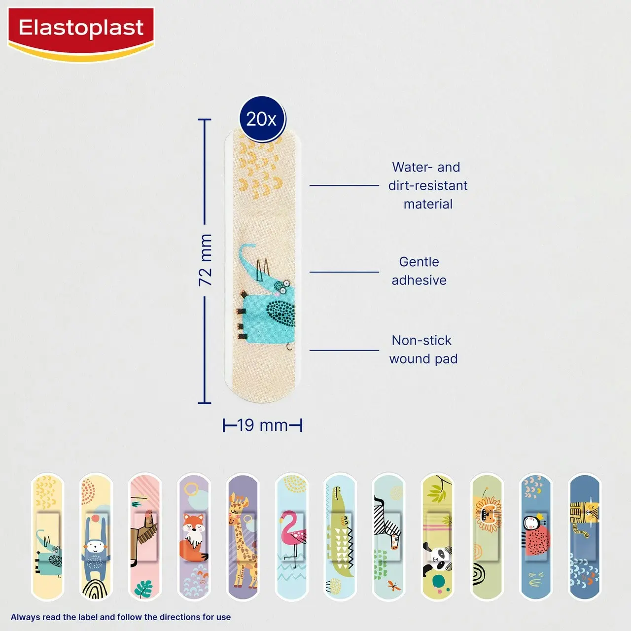 Elastoplast Kids Plasters 20 Pack