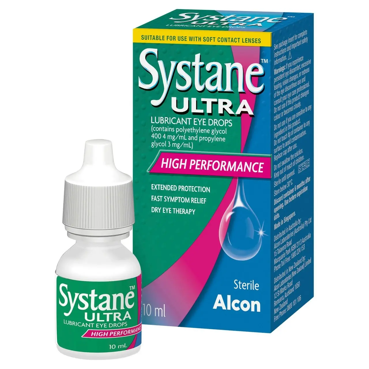 SYSTANE Ultra Lubricating Eye Drops 10mL