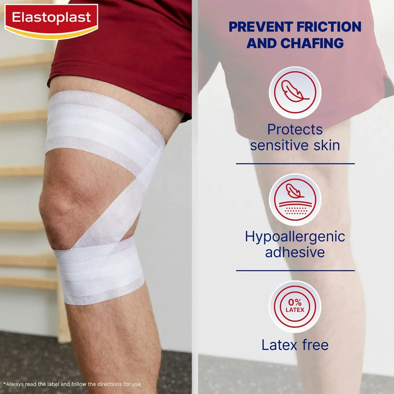 Elastoplast Pre-Taping Underwrap 50mm x 10m