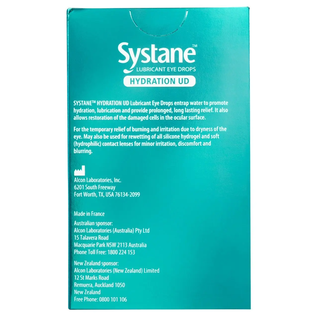 SYSTANE Lubricant Eye Drops Hydration UD 30 Pack x 0.7mL