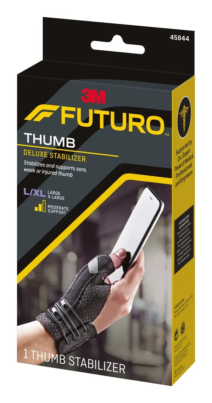 Futuro Deluxe Thumb Stabiliser Blk L/XL