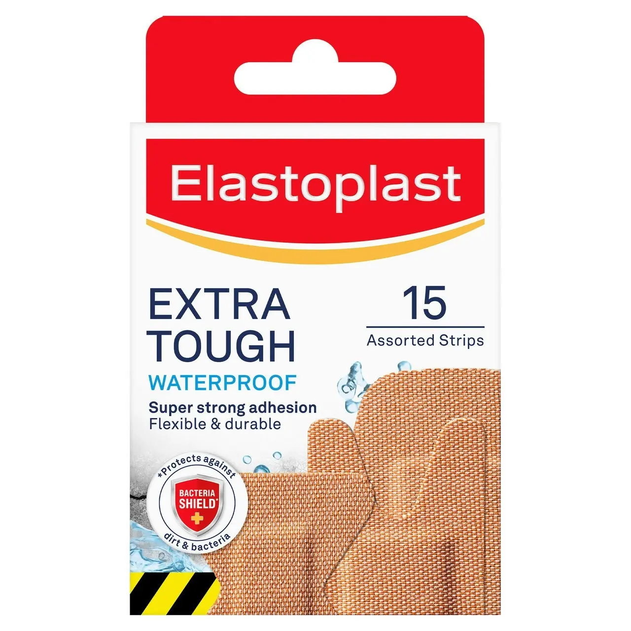 Elastoplast Extra Tough Waterproof 15 Pack