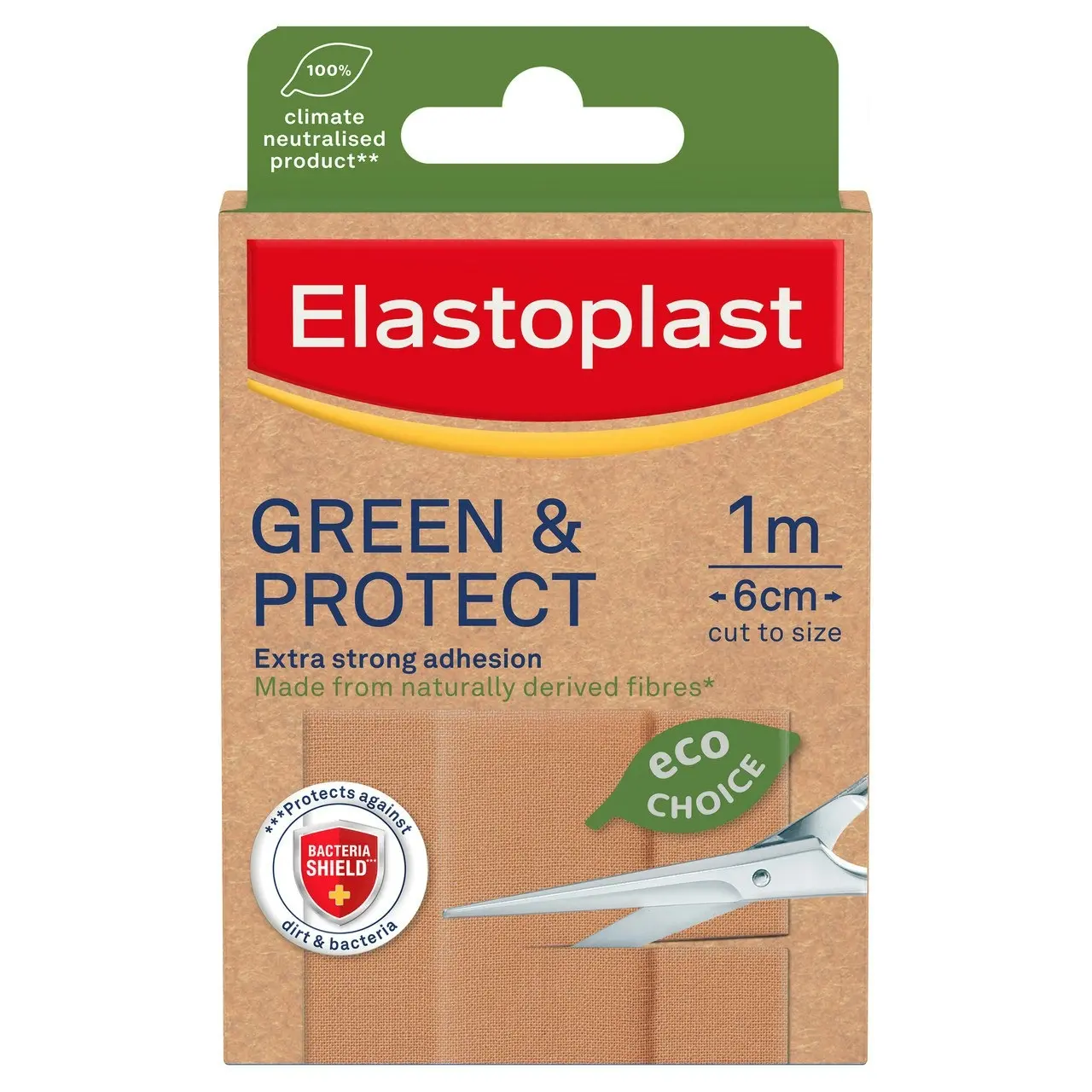 Elastoplast Green & Protect 1m x 6cm