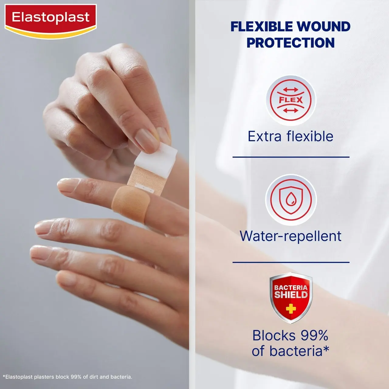 Elastoplast Flexible Fabric Strips 20 Pack