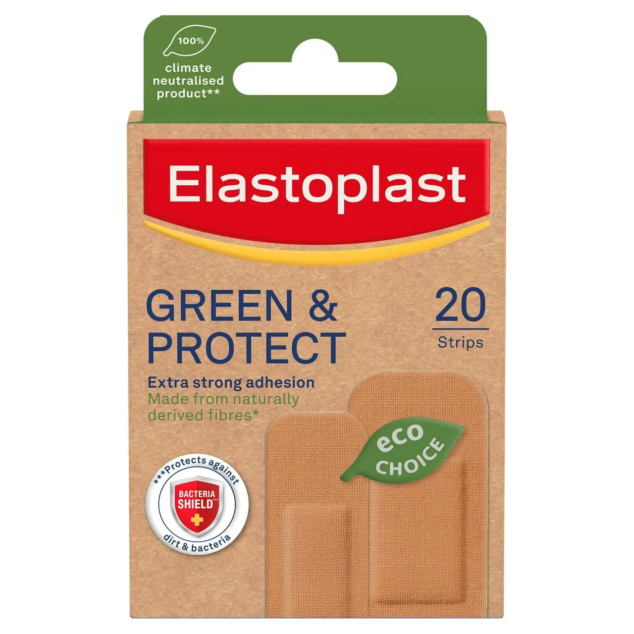 Elastoplast Green & Protect 20 strips