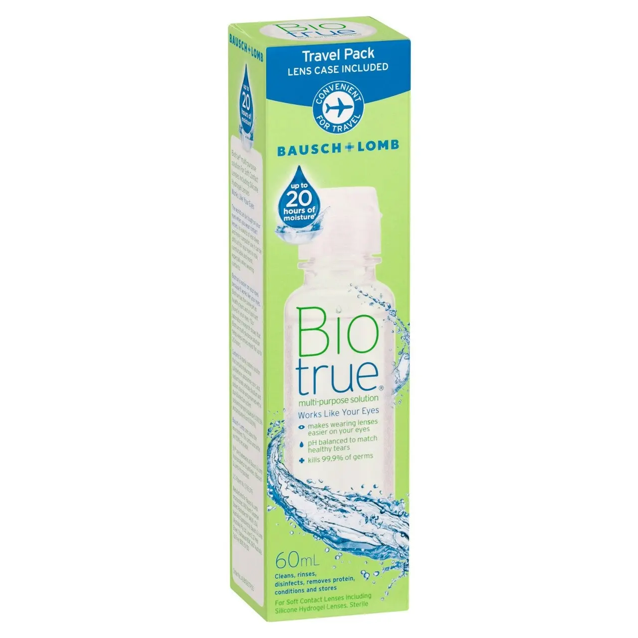 Biotrue Multi-Purpose Solution Travel Pack 60 mL