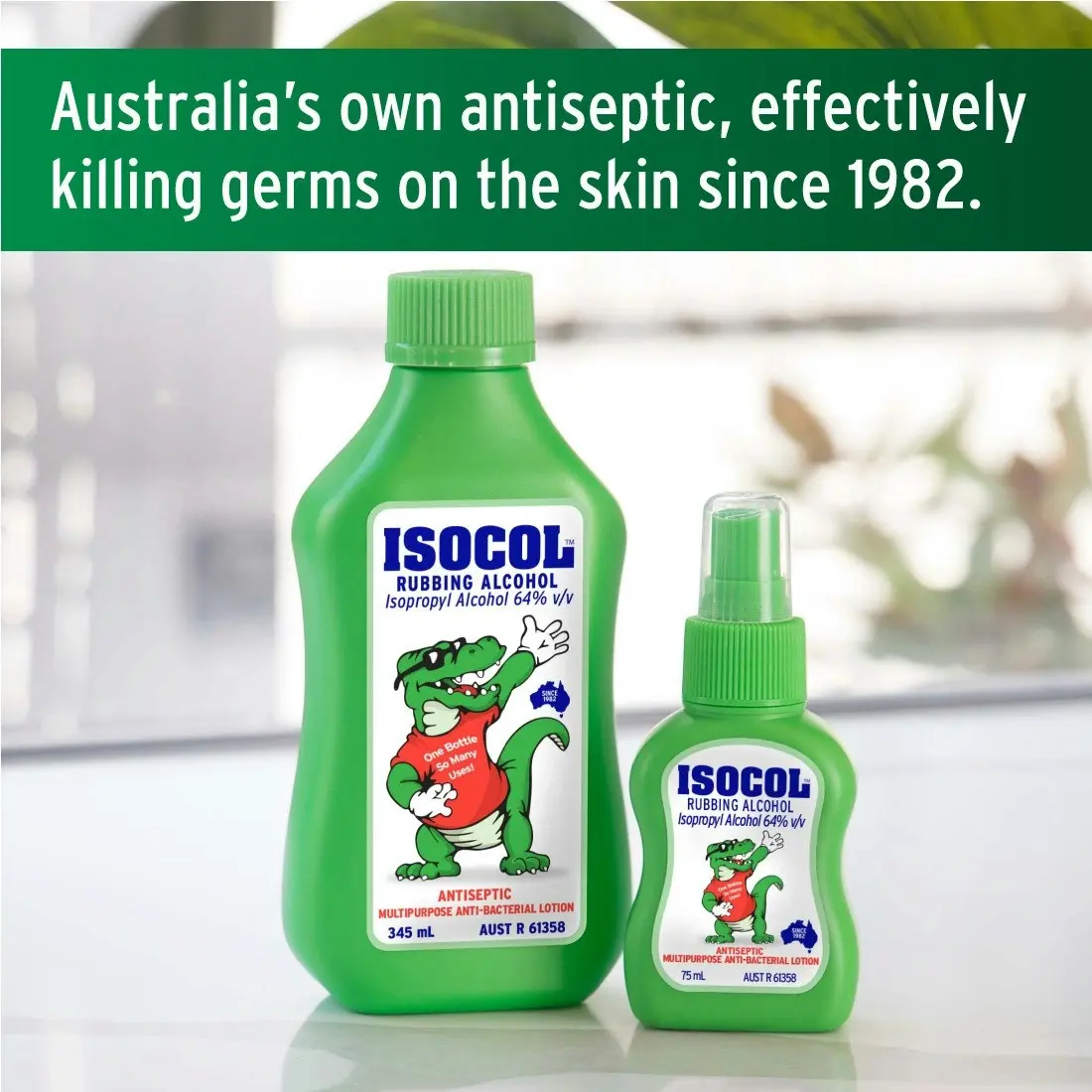 Isocol Rubbing Alcohol Antiseptic 345mL