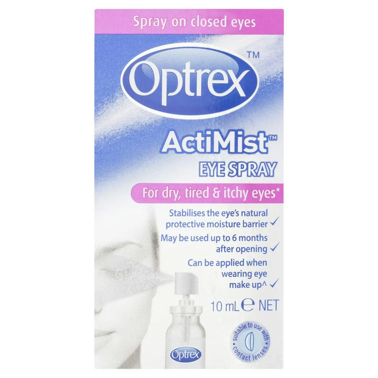 Optrex ActiMist Eye Spray 10mL