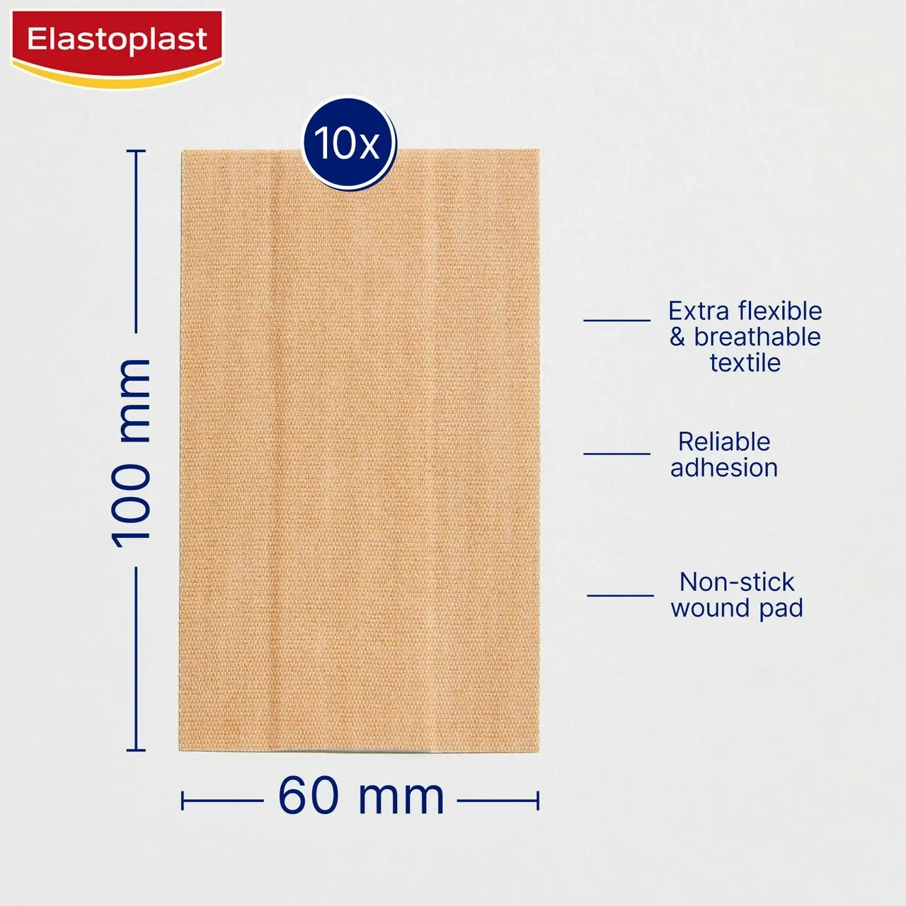 Elastoplast Flexible Fabric Cut to Size 1m